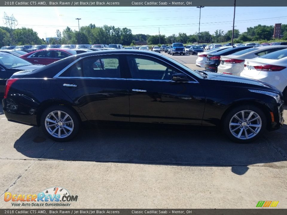 2018 Cadillac CTS AWD Black Raven / Jet Black/Jet Black Accents Photo #2