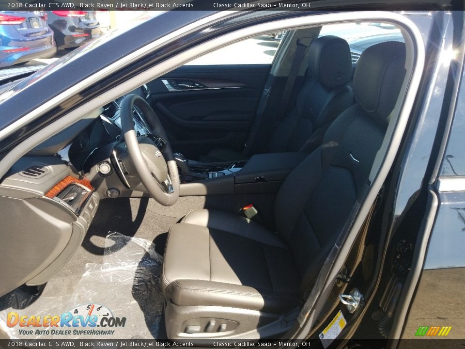 2018 Cadillac CTS AWD Black Raven / Jet Black/Jet Black Accents Photo #3