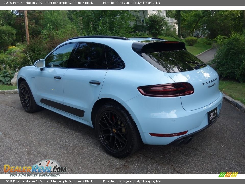 2018 Porsche Macan GTS Paint to Sample Gulf Blue / Black Photo #4