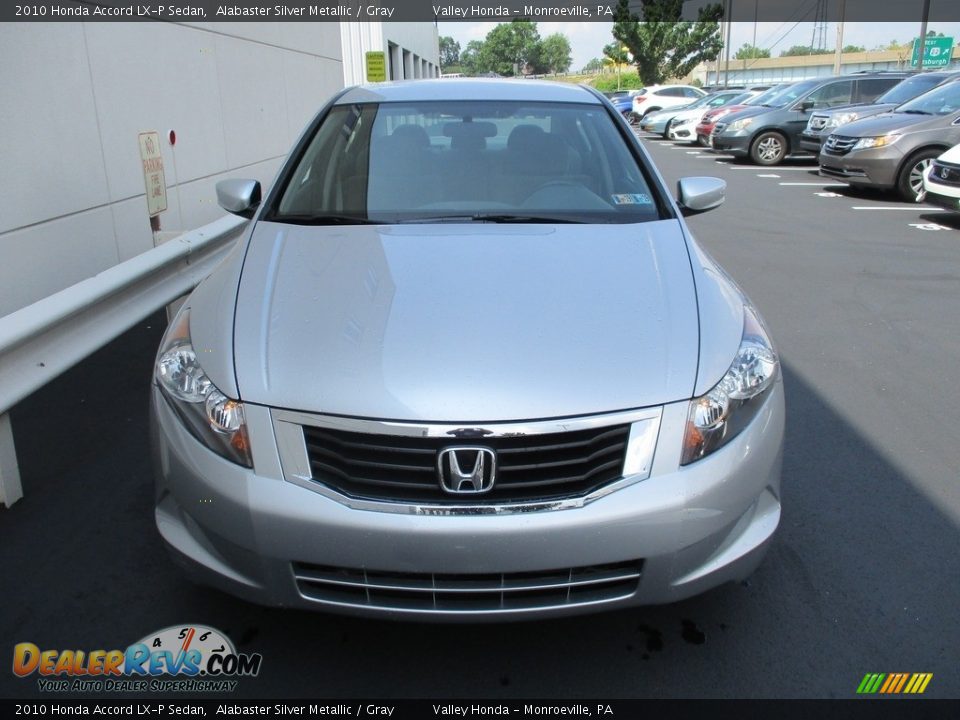 2010 Honda Accord LX-P Sedan Alabaster Silver Metallic / Gray Photo #8