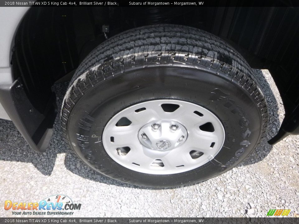 2018 Nissan TITAN XD S King Cab 4x4 Brilliant Silver / Black Photo #2