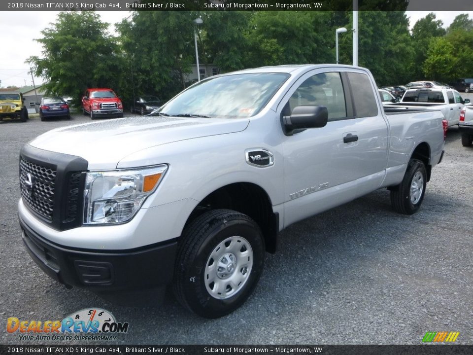 Brilliant Silver 2018 Nissan TITAN XD S King Cab 4x4 Photo #8