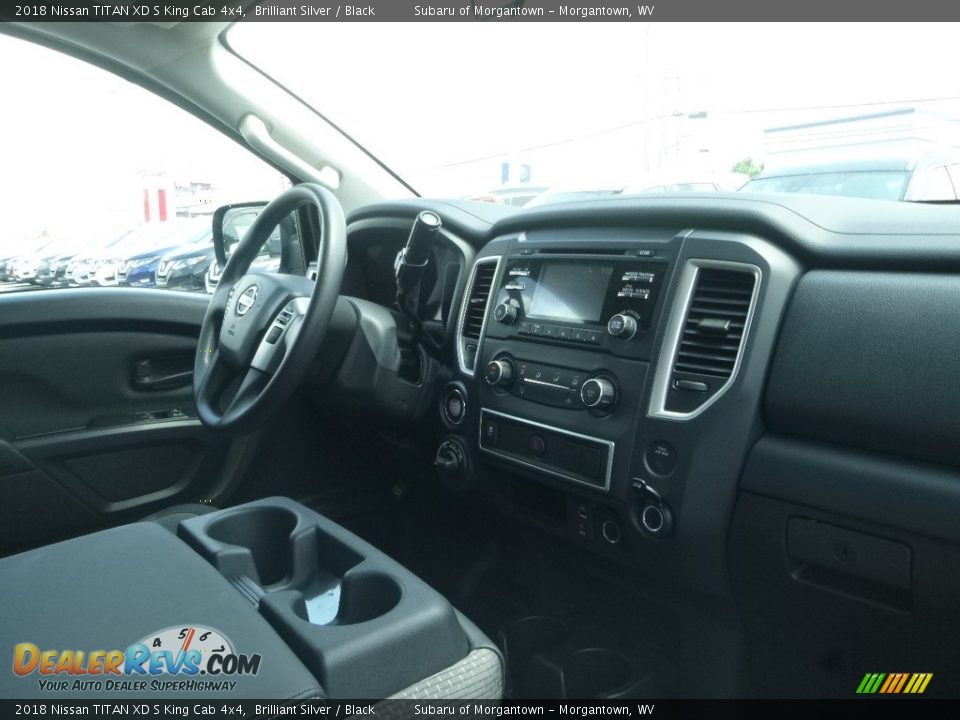 2018 Nissan TITAN XD S King Cab 4x4 Brilliant Silver / Black Photo #11