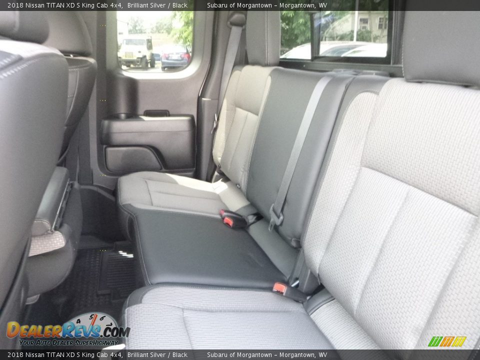 2018 Nissan TITAN XD S King Cab 4x4 Brilliant Silver / Black Photo #14