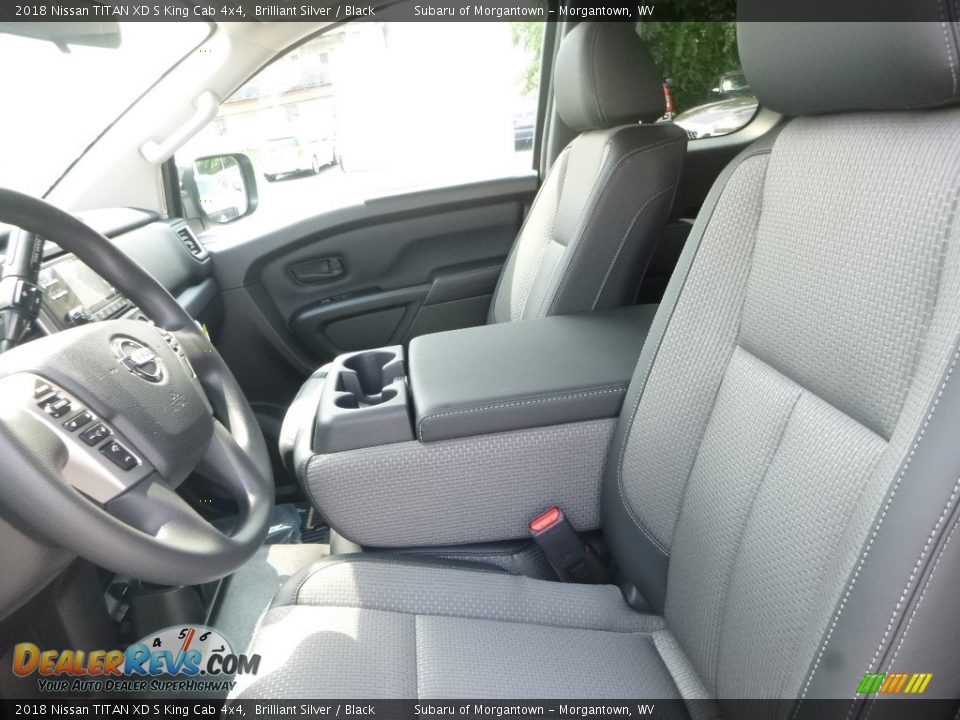 2018 Nissan TITAN XD S King Cab 4x4 Brilliant Silver / Black Photo #16