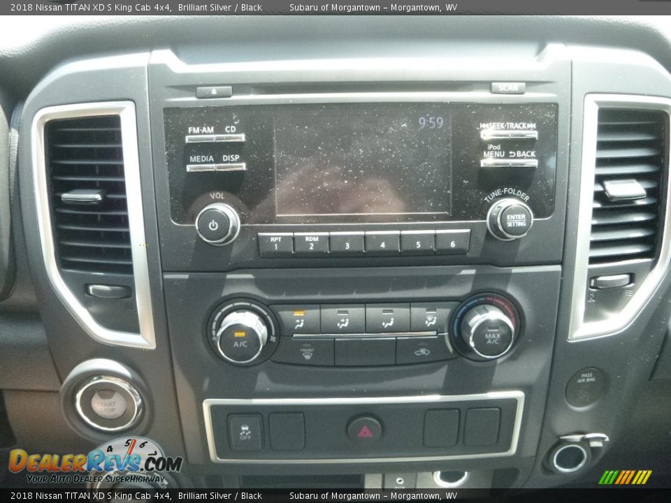 2018 Nissan TITAN XD S King Cab 4x4 Brilliant Silver / Black Photo #17