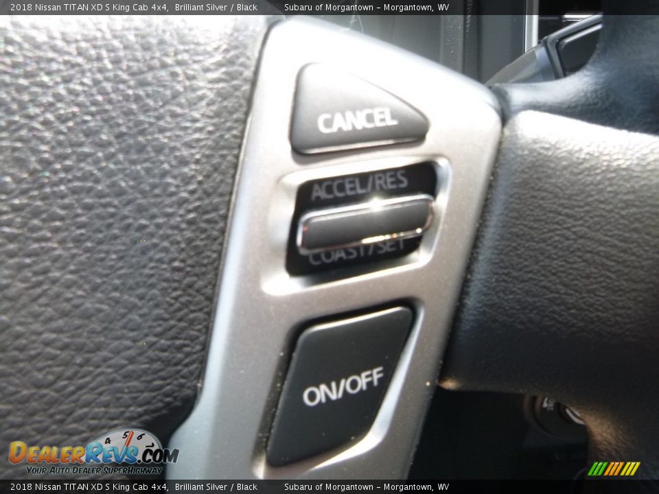 2018 Nissan TITAN XD S King Cab 4x4 Brilliant Silver / Black Photo #19