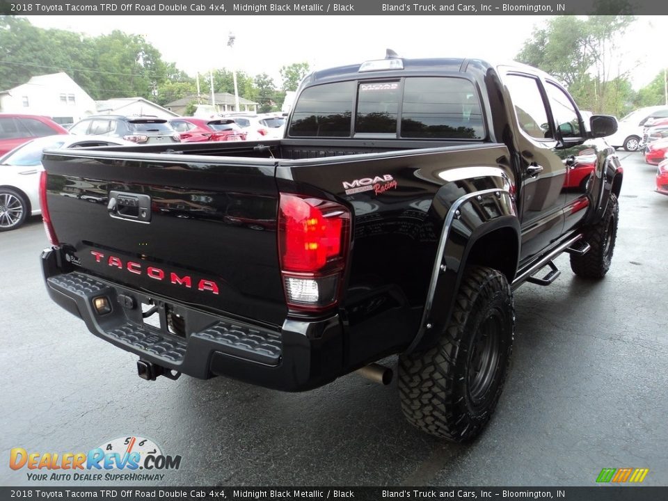 2018 Toyota Tacoma TRD Off Road Double Cab 4x4 Midnight Black Metallic / Black Photo #4