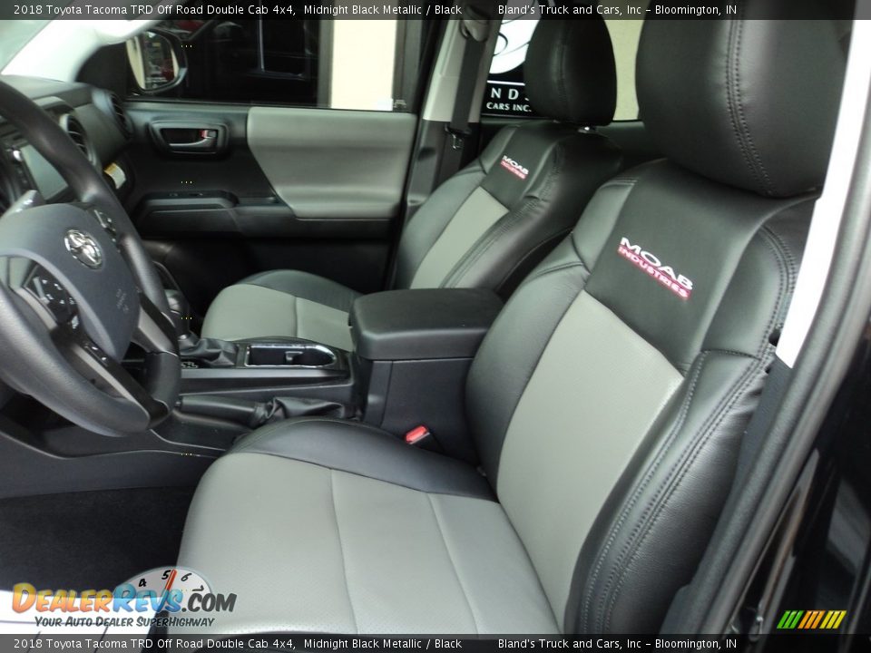 2018 Toyota Tacoma TRD Off Road Double Cab 4x4 Midnight Black Metallic / Black Photo #8