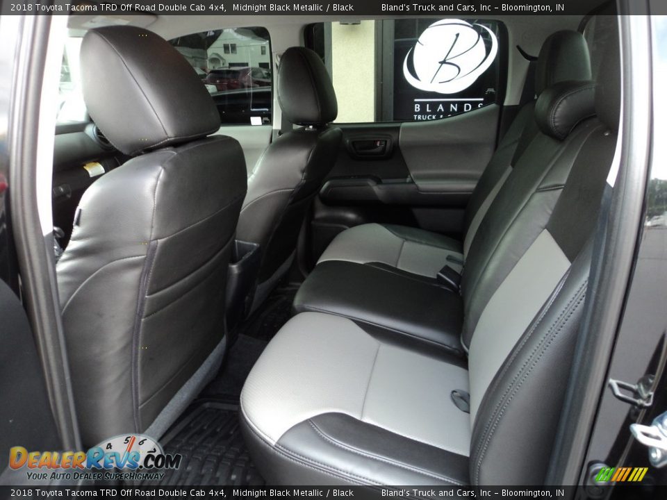 2018 Toyota Tacoma TRD Off Road Double Cab 4x4 Midnight Black Metallic / Black Photo #10