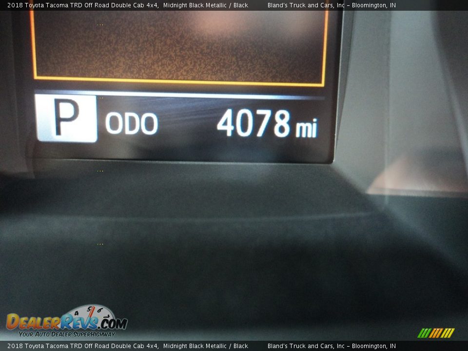 2018 Toyota Tacoma TRD Off Road Double Cab 4x4 Midnight Black Metallic / Black Photo #14