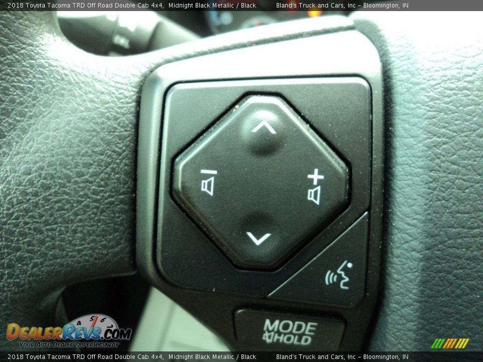 2018 Toyota Tacoma TRD Off Road Double Cab 4x4 Midnight Black Metallic / Black Photo #15