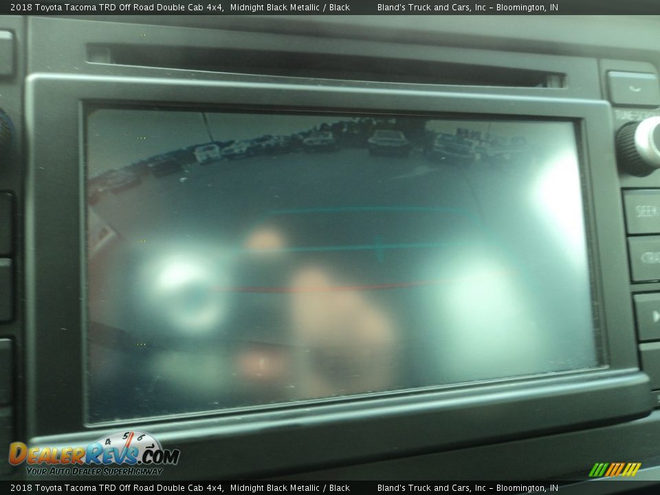 2018 Toyota Tacoma TRD Off Road Double Cab 4x4 Midnight Black Metallic / Black Photo #21