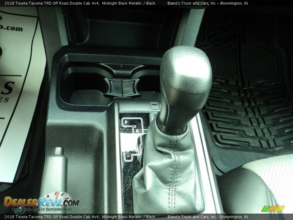 2018 Toyota Tacoma TRD Off Road Double Cab 4x4 Midnight Black Metallic / Black Photo #26
