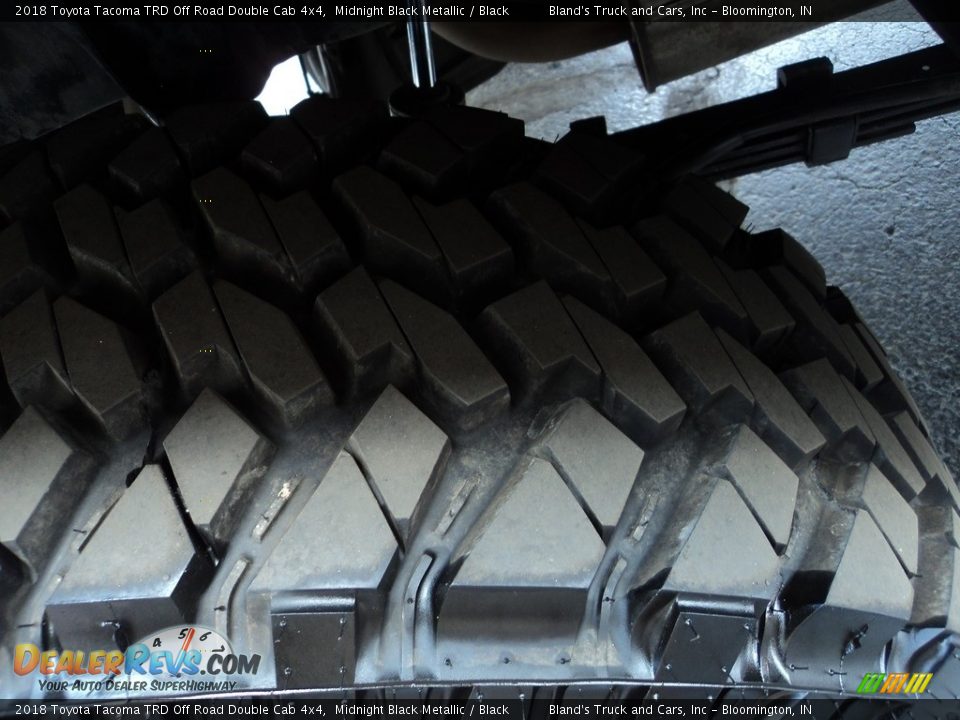 2018 Toyota Tacoma TRD Off Road Double Cab 4x4 Midnight Black Metallic / Black Photo #32