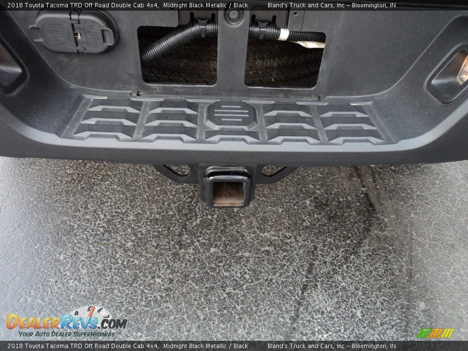 2018 Toyota Tacoma TRD Off Road Double Cab 4x4 Midnight Black Metallic / Black Photo #36
