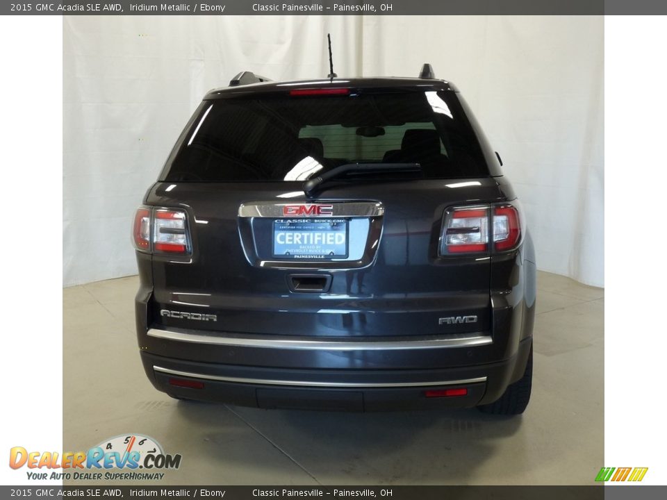 2015 GMC Acadia SLE AWD Iridium Metallic / Ebony Photo #3