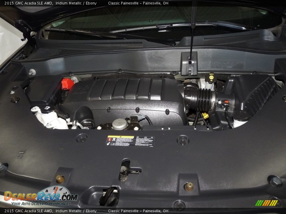 2015 GMC Acadia SLE AWD Iridium Metallic / Ebony Photo #6