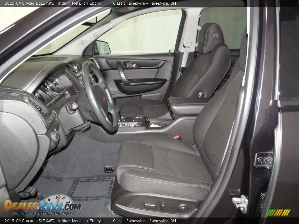 2015 GMC Acadia SLE AWD Iridium Metallic / Ebony Photo #7