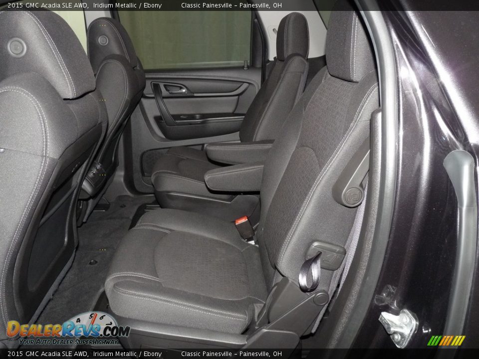 2015 GMC Acadia SLE AWD Iridium Metallic / Ebony Photo #8