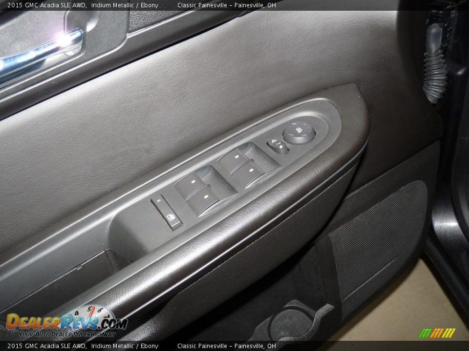 2015 GMC Acadia SLE AWD Iridium Metallic / Ebony Photo #11