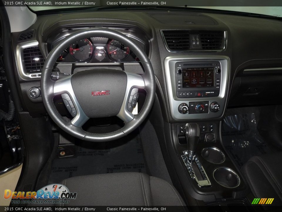 2015 GMC Acadia SLE AWD Iridium Metallic / Ebony Photo #13