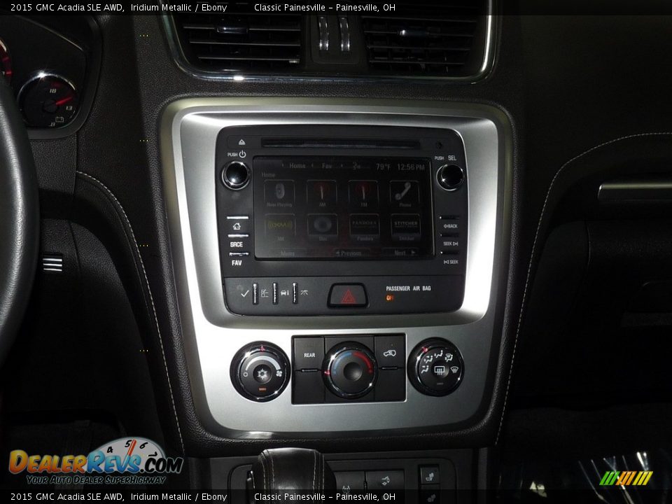 2015 GMC Acadia SLE AWD Iridium Metallic / Ebony Photo #14