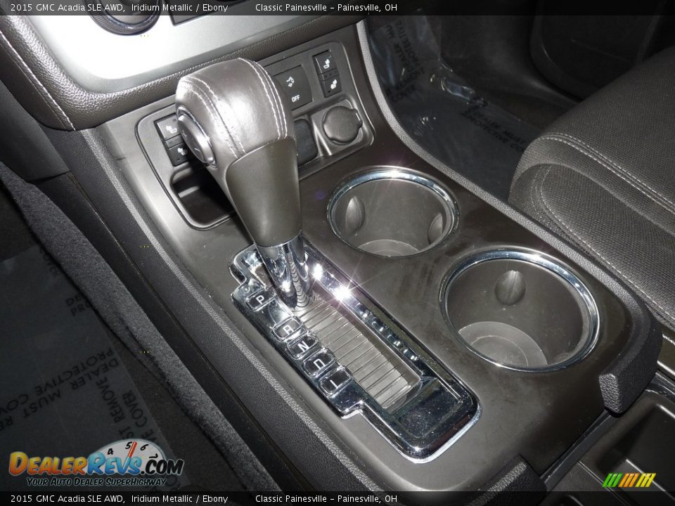 2015 GMC Acadia SLE AWD Iridium Metallic / Ebony Photo #16