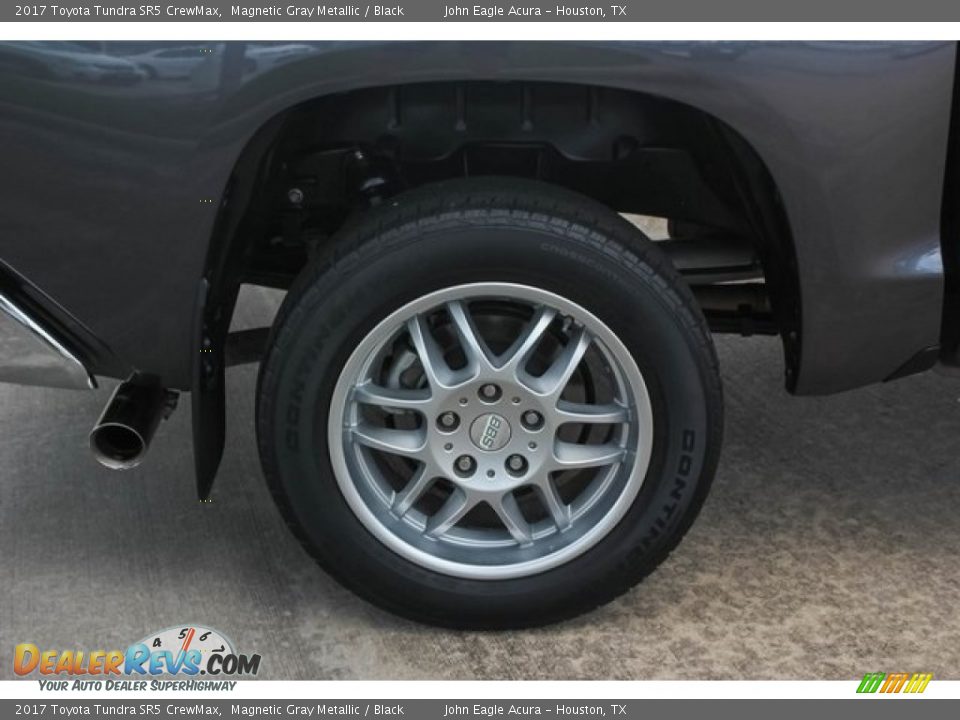 2017 Toyota Tundra SR5 CrewMax Magnetic Gray Metallic / Black Photo #12