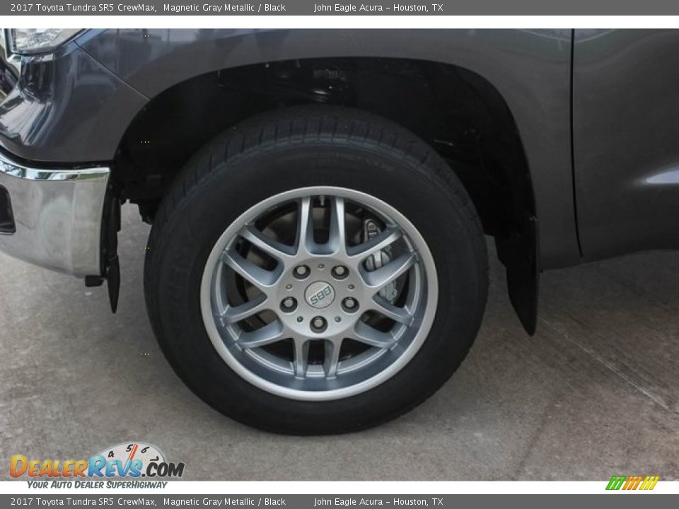 2017 Toyota Tundra SR5 CrewMax Magnetic Gray Metallic / Black Photo #13