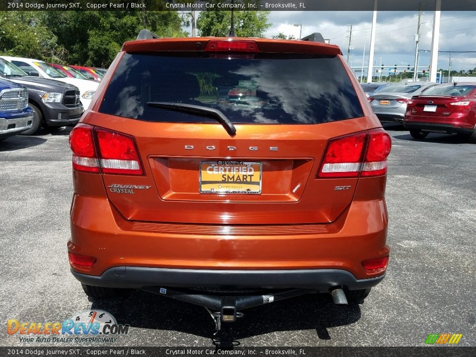 2014 Dodge Journey SXT Copper Pearl / Black Photo #4