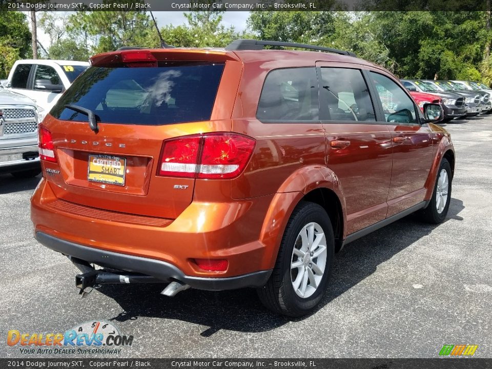 2014 Dodge Journey SXT Copper Pearl / Black Photo #5