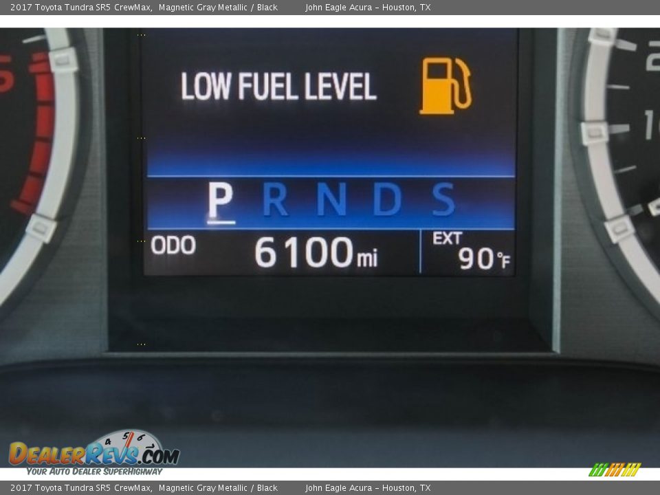 2017 Toyota Tundra SR5 CrewMax Magnetic Gray Metallic / Black Photo #35