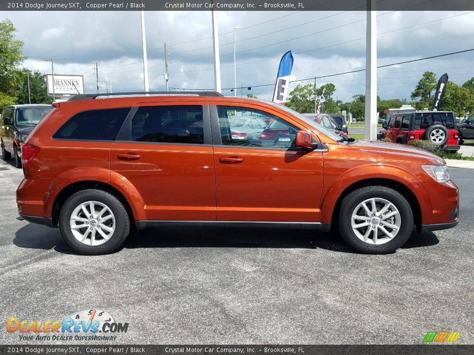 2014 Dodge Journey SXT Copper Pearl / Black Photo #6