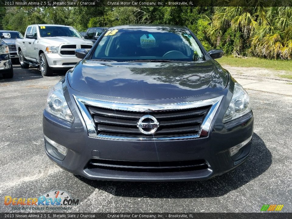 2013 Nissan Altima 2.5 S Metallic Slate / Charcoal Photo #8