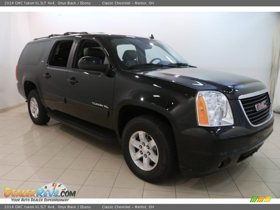 2014 GMC Yukon XL SLT 4x4 Onyx Black / Ebony Photo #1