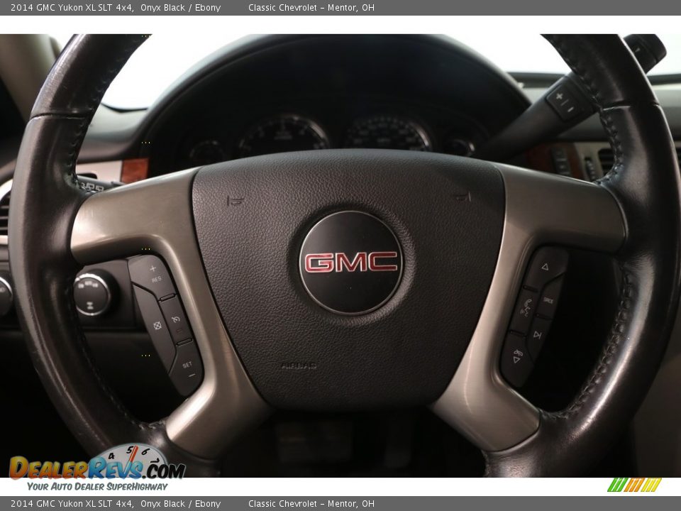 2014 GMC Yukon XL SLT 4x4 Onyx Black / Ebony Photo #6