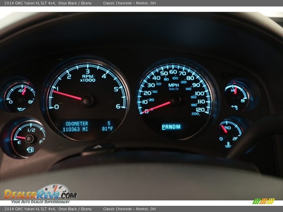 2014 GMC Yukon XL SLT 4x4 Onyx Black / Ebony Photo #7