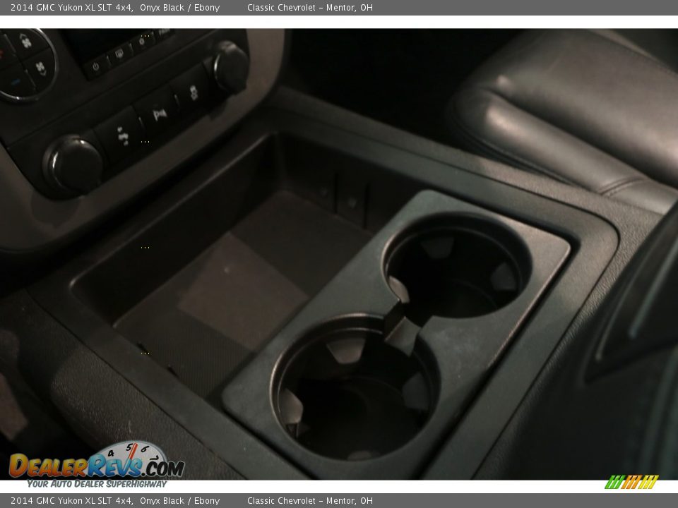 2014 GMC Yukon XL SLT 4x4 Onyx Black / Ebony Photo #9