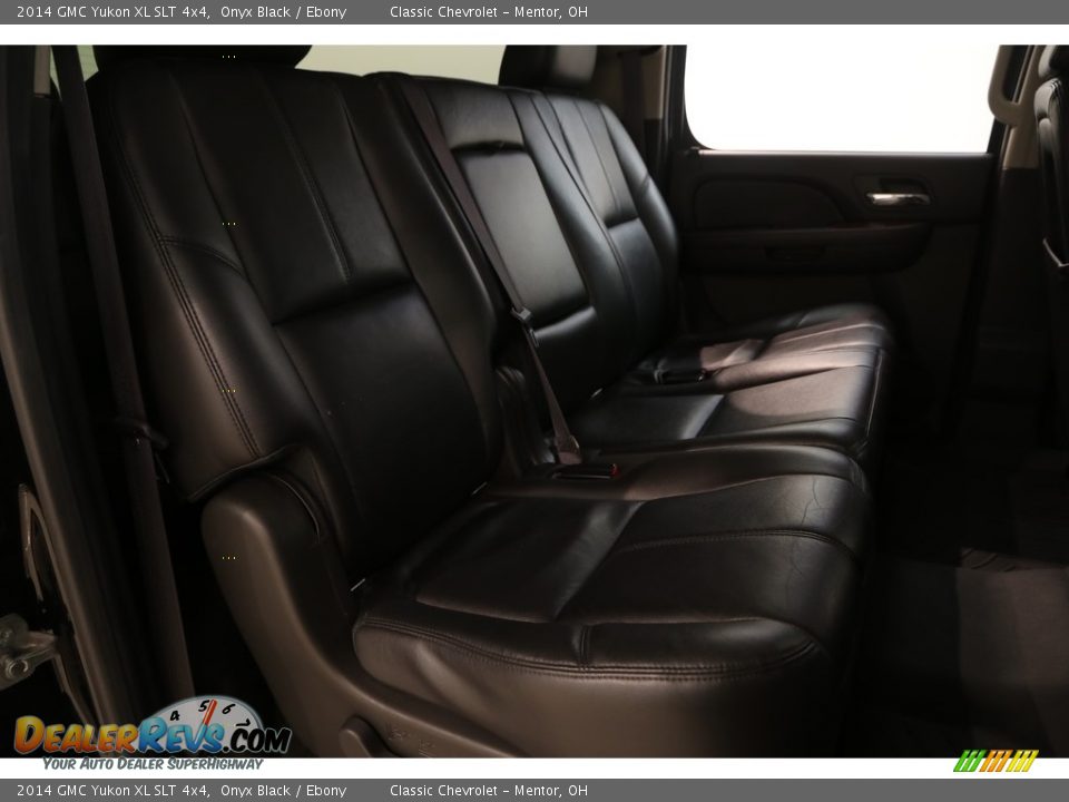 2014 GMC Yukon XL SLT 4x4 Onyx Black / Ebony Photo #11