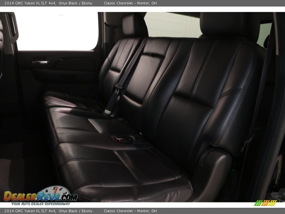 2014 GMC Yukon XL SLT 4x4 Onyx Black / Ebony Photo #12