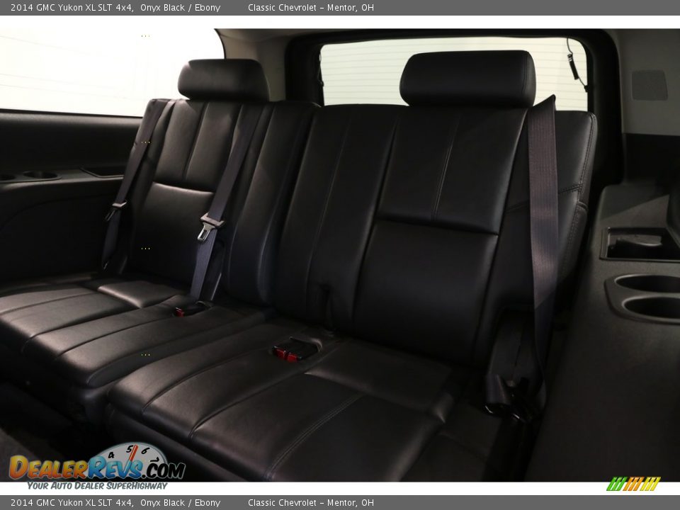 2014 GMC Yukon XL SLT 4x4 Onyx Black / Ebony Photo #13