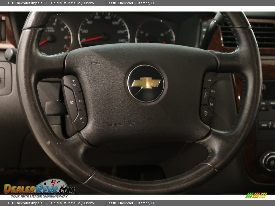 2011 Chevrolet Impala LT Gold Mist Metallic / Ebony Photo #6