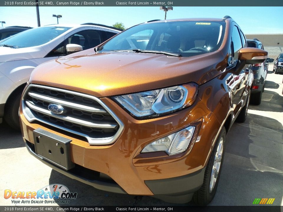 2018 Ford EcoSport SE 4WD Canyon Ridge / Ebony Black Photo #1