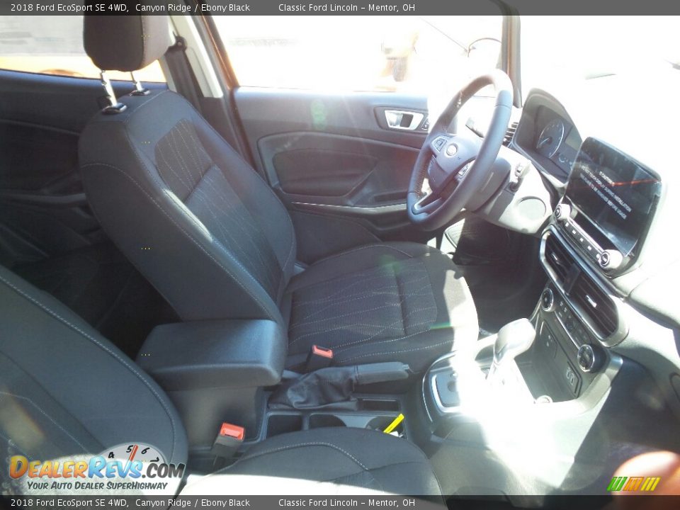 2018 Ford EcoSport SE 4WD Canyon Ridge / Ebony Black Photo #4