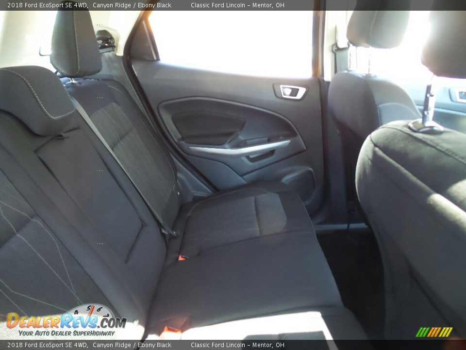2018 Ford EcoSport SE 4WD Canyon Ridge / Ebony Black Photo #5