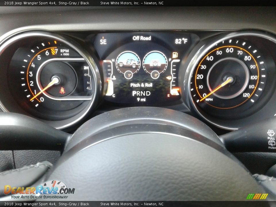 2018 Jeep Wrangler Sport 4x4 Sting-Gray / Black Photo #18