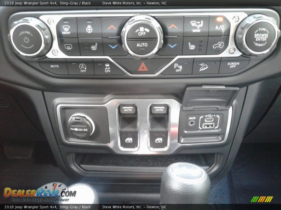 2018 Jeep Wrangler Sport 4x4 Sting-Gray / Black Photo #25