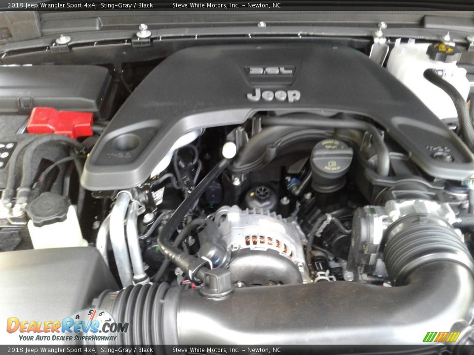 2018 Jeep Wrangler Sport 4x4 Sting-Gray / Black Photo #31