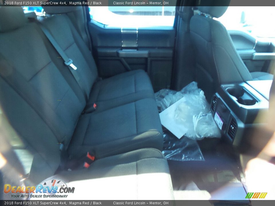 2018 Ford F150 XLT SuperCrew 4x4 Magma Red / Black Photo #5